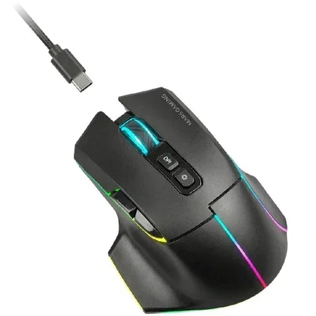 Mars Gaming MMW-VECTOR Ratón Inalámbrico Tri-mode Negro Mars Gaming MMW-VECTOR Ratón Inalámbrico Tri-mode Negro